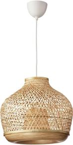 IKEA MISTERHULT suspension, Maison & Meubles, Lampes | Suspensions, Moins de 50 cm, Enlèvement ou Envoi, Comme neuf, Suspension, bambou/fait main, 45 cm