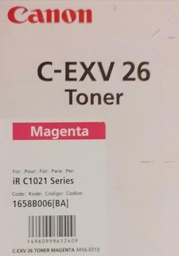 Cartouche de toner Canon C-EXV 26 Magenta 