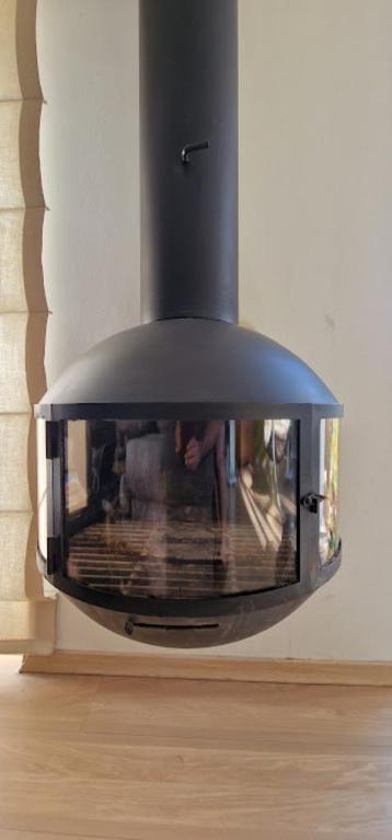 Hanghaard Edofocus 631 DV. Iconisch tijdloos design, Enlèvement, Comme neuf, Suspendu, Cheminée au bois