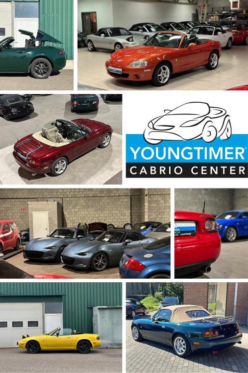 Mazda MX-5 | Toujours plus de 25 Mazda MX-5 en stock., Auto's, Mazda, Bedrijf, Te koop, MX-5, Benzine, Cabriolet, 2 deurs, Achterwielaandrijving