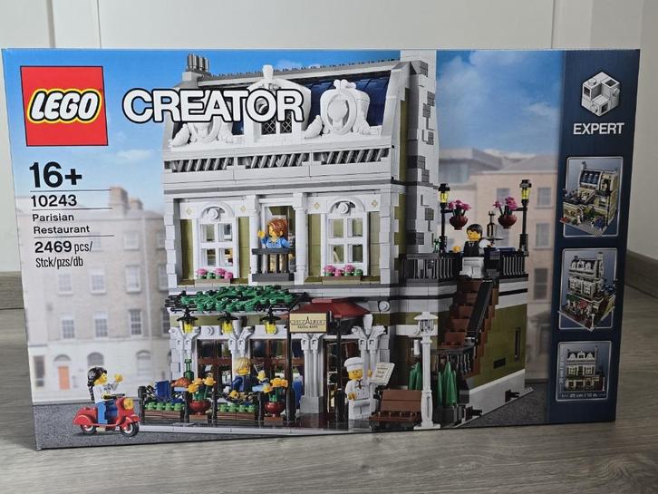 Lego Creator Expert Parijs restaurant 10243 sealed!, Kinderen en Baby's, Speelgoed | Duplo en Lego, Nieuw, Lego, Complete set