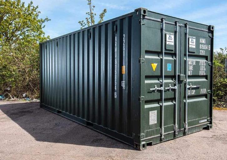 containers maritimes, Dry, High Cube, High Cube Pallet Wide, Doe-het-zelf en Bouw, Overige Doe-Het-Zelf en Bouw, Gebruikt, Ophalen of Verzenden