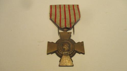 Franse strijderskruismedaille uit de Eerste Wereldoorlog, Verzamelen, Militaria | Tweede Wereldoorlog, Landmacht, Lintje, Medaille of Wings