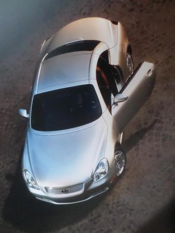 Lexus SC430 2005 Engelstalige brochure beschikbaar voor biedingen