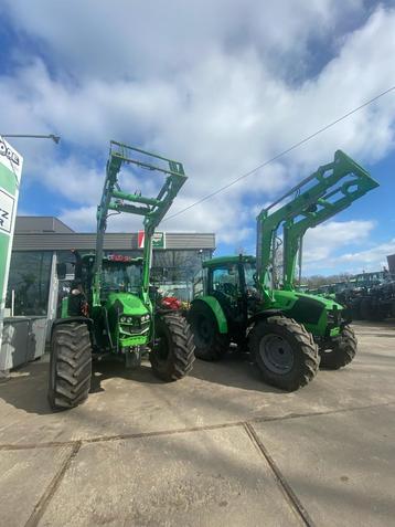 Deutz-Fahr 5115 C-versie & 5090G + frontlader, luchtremmen beschikbaar voor biedingen