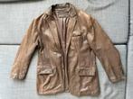 Massimo Dutti - Vintage leren jas - Bruin - Heren, Kleding | Heren, Ophalen, Bruin, Maat 56/58 (XL), Massimo Dutti