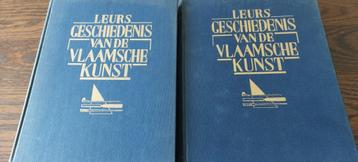Prof..Dr.Ir.Stan Leurs  Gesch.vd. Vlaamsche Kunst II Delen. beschikbaar voor biedingen
