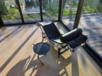 lounge design zetel stijl Le Corbusier LC4, Ophalen, Eenpersoons, Design, Leer