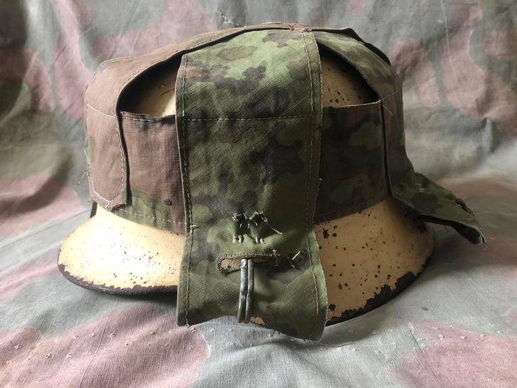 WH/W-XX Normandy ersatz helmet cover, Verzamelen, Militaria | Tweede Wereldoorlog, Ophalen of Verzenden