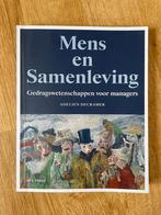 Mens en samenleving -adelien decramer, Ophalen, Zo goed als nieuw