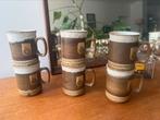 Set van 6 Dunoon vintage keramische mokken, Ophalen
