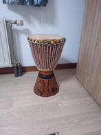 Mini Djembé met koeienvel., Muziek en Instrumenten, Percussie, Ophalen, Gebruikt, Trommel