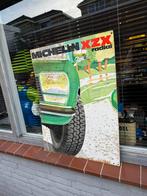 Michelin XZX oud reclamebord, Verzamelen, Ophalen of Verzenden, Gebruikt, Reclamebord