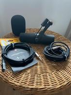 SHURE SM7B MICROPHONE + microfoonstatief en kabels, Nieuw, Ophalen of Verzenden
