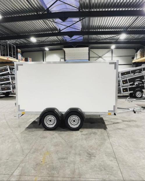 Gesloten ongeremde aanhangwagen (s) - Enkelas en dubbelas, Auto diversen, Aanhangers en Bagagewagens, Nieuw, Ophalen of Verzenden