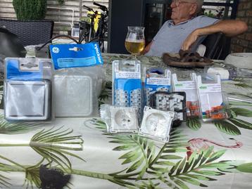 Lusterklemmen, steekklemmen, schakelaar 2p,flex o box junior beschikbaar voor biedingen