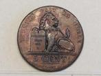 België 5 centimes 1833, Postzegels en Munten, Munten | België, Ophalen of Verzenden