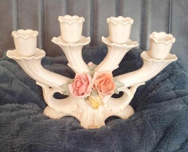 Antieke Karl Ens Schitterende Kandelaar uit 1919., Antiek en Kunst, Curiosa en Brocante, Ophalen of Verzenden