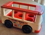 Fisher Price Toys: Mini-Bus (1969), Kinderen en Baby's, Ophalen of Verzenden, Gebruikt, Auto of Voertuig
