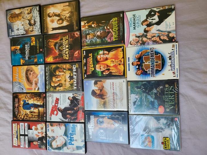 Dvd 18 franstalige films nieuw, Cd's en Dvd's, Dvd's | Overige Dvd's, Zo goed als nieuw, Ophalen of Verzenden