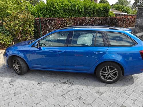 Blauwe Skoda Octavia te koop, Auto's, Skoda, Particulier, Octavia, Benzine, Break, 5 deurs, Handgeschakeld, Blauw, Grijs, Ophalen