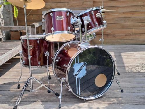 Compleet drumstel, Muziek en Instrumenten, Drumstellen en Slagwerk, Zo goed als nieuw, Ophalen