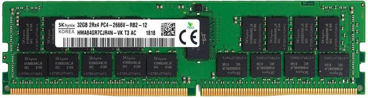 32GB 2Rx4 PC4-2666V DDR4-2666 Registered ECC, Hynix Dell, Computers en Software, RAM geheugen