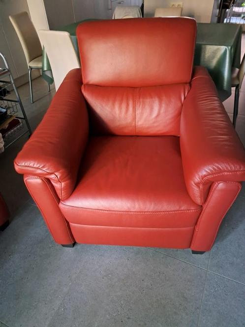 Relax elektrische éénzit als nieuw + evt 3-zit met 2 relax, Huis en Inrichting, Zetels | Zetels, Nieuw, Eenpersoons, Minder dan 150 cm