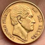 Pièce 20 Francs Or Léopold Ier 1865, Enlèvement ou Envoi