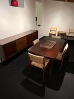 Superbe salle a manger vintage Vastiau Godeau, Huis en Inrichting, Complete eetkamers, Ophalen, Gebruikt, 60's, 4 tot 6 stoelen