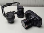 Black magic pocket 4k - 3 lenzen - batterijen - cage, TV, Hi-fi & Vidéo, Caméscopes numériques, Enlèvement, Comme neuf, Caméra