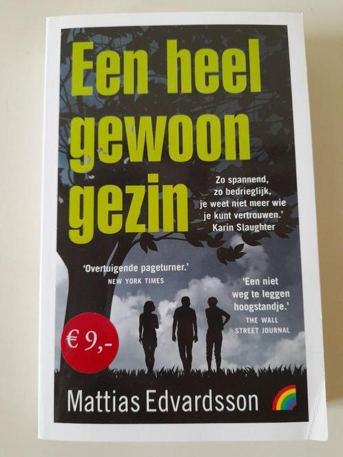 Thriller - Een Heel Gewoon Gezin - Mattias Edvardsson, Boeken, Thrillers, Zo goed als nieuw, Scandinavië, Ophalen of Verzenden