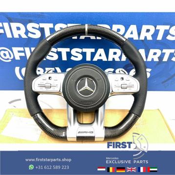 2022 AMG CARBON STUUR + AIRBAG A45 CLA45 C63 E63 GLC63 GLE63 beschikbaar voor biedingen