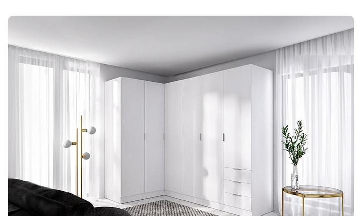 Hoekkleerkast, Huis en Inrichting, Kasten | Kleerkasten, Zo goed als nieuw, Ophalen