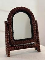 Vintage rotan mirror, Ophalen of Verzenden