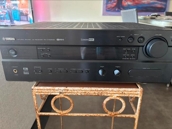 YAMAHA RX-V730rds 6.1 en 5.1 surround speakerset MISSION, Audio, Tv en Foto, Versterkers en Ontvangers, Gebruikt, 5.1, 120 watt of meer