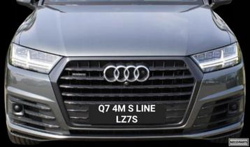 AUDI Q7 4M MATRIX SLINE LZ7S COMPLEET VOORKOP BUMPER KOPLAMP beschikbaar voor biedingen