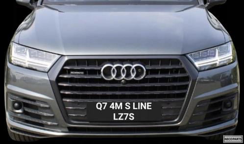 AUDI Q7 4M MATRIX SLINE LZ7S COMPLEET VOORKOP BUMPER KOPLAMP, Auto-onderdelen, Carrosserie, Achterklep, Audi, Achter, Gebruikt