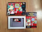 Krusty's Super Fun House complete in box (CIB) voor de SNES, Avontuur en Actie, Gebruikt, 2 spelers, Eén computer