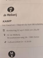 KAMP THEATERSTUK met Tine Embrechts