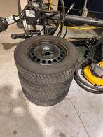Winterbanden op stalen velgen, Auto-onderdelen, Banden en Velgen, Ophalen, Banden en Velgen, 17 inch, Winterbanden