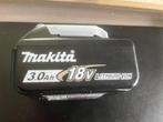 Makita Lithium-ion Batterij 18V 3AH, Bricolage & Construction, Outillage | Autres Machines, Enlèvement ou Envoi, Neuf