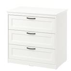 Commode Songesand 3 tiroirs (82×81 cm), Huis en Inrichting, Ophalen, Zo goed als nieuw