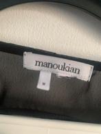 Robe velours noire Manoukian, Maat 48/50 (M), Manoukian, Zo goed als nieuw, Zwart