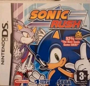 Sonic Rush:Nintendo DS Game Game/Volledig .et acode  beschikbaar voor biedingen