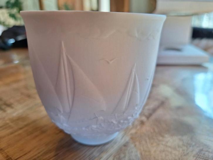 Lladro porselein nieuwe kaarshouder, genummerd, Antiek en Kunst, Antiek | Porselein, Ophalen