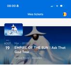 2 places Empire Of The Sun, Tickets & Billets, Concerts | Pop, Août