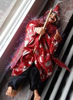 HALLOWEEN, Hangende heks in goede staat (50 cm)., Verzamelen, Beelden en Beeldjes, Ophalen of Verzenden, Zo goed als nieuw