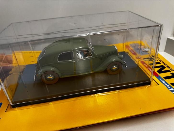 Voiture Tintin 1:24 de Lancia Aprilia de l’or noir n 44, Collections, Personnages de BD, Neuf, Tintin, Enlèvement ou Envoi