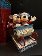 Disney Traditions Mickey Mouse Jim Shore Kerst, Ophalen of Verzenden, Mickey Mouse, Zo goed als nieuw